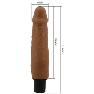 PRETTY LOVE WALDORF REALISTIC VIBRATOR 18 CM Ø 4 CM