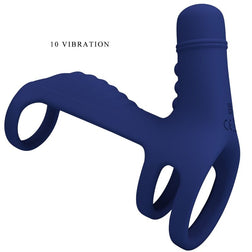 PRETTY LOVE ANNEAU VIBRANT ELISH AVEC EXTENSION BLEU