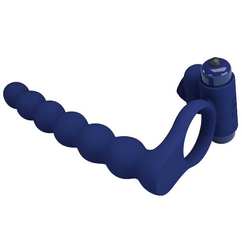 PRETTY LOVE AJMAL ANNEAU VIBRANT AVEC PLUG BLEU