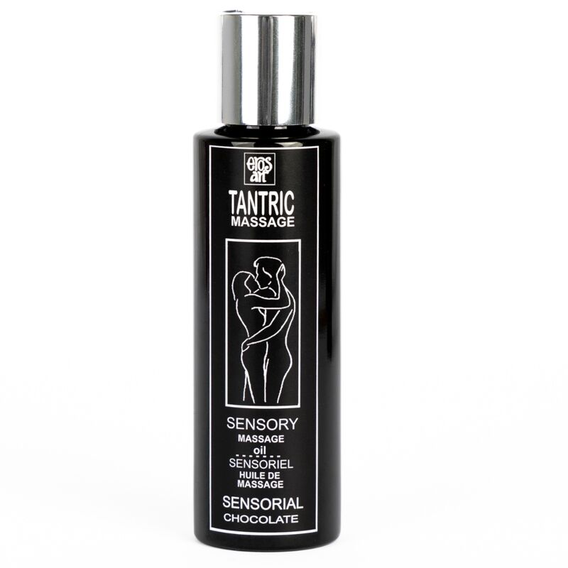 Huile de massage tantrique aphrodisiaque chocolat 100 ml — emballage