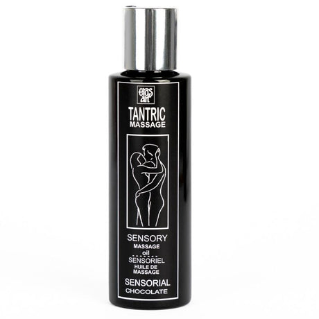 Huile de massage tantrique aphrodisiaque chocolat 100 ml — emballage