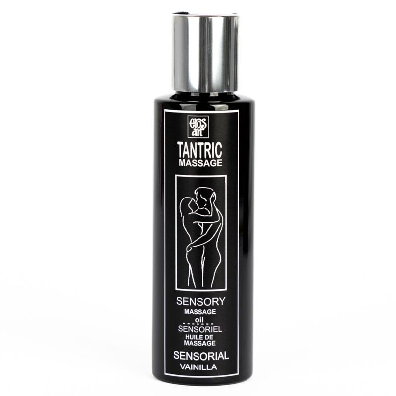 Huile de massage tantrique aphrodisiaque vanille 100 ml — emballage