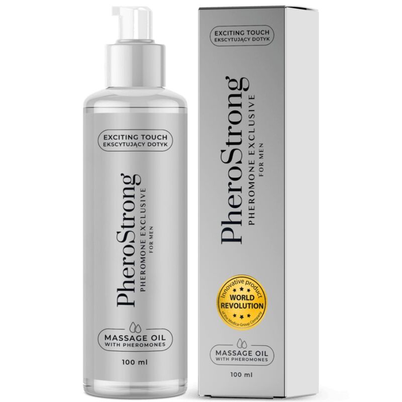 Huile de massage exclusive aux phéromones homme 100 ml · Pherostrong · Huiles aromatisées