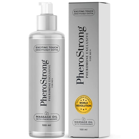Huile de massage exclusive aux phéromones homme 100 ml · Pherostrong · Huiles aromatisées