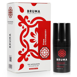 Gel stimulant intensifiant parfum fraise 15 ml — Bruma — vue produit 1