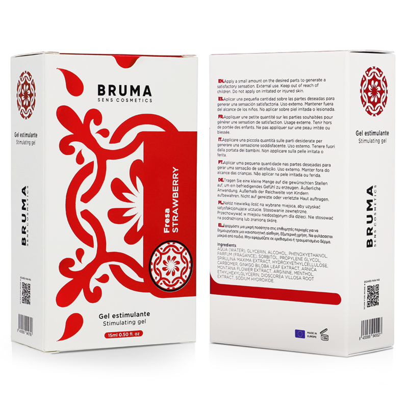 BRUMA BAUME INTENSIFIANT SAVEUR FRAISE 15 ML