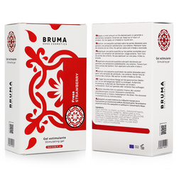 Gel stimulant intensifiant parfum fraise 15 ml — Bruma — vue produit 7