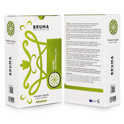 Gel vibrant BRUMA pastèque 15 ml — vue d’application