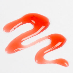 Texture rouge de la peinture corporelle comestible Body Pen fraise