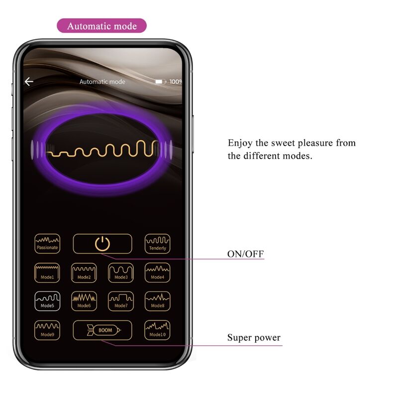 PRETTY LOVE HECTOR ELECTROSHOCK VIBRATOR APPLICATION GRATUITE VIOLET