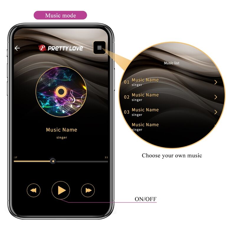 PRETTY LOVE HECTOR ELECTROSHOCK VIBRATOR APPLICATION GRATUITE VIOLET