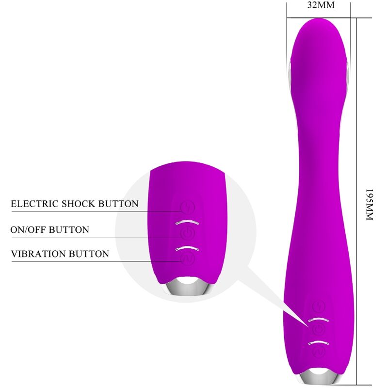 PRETTY LOVE HECTOR ELECTROSHOCK VIBRATOR APPLICATION GRATUITE VIOLET