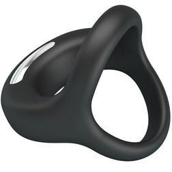 Double cockring vibrant 10 modes rechargeable USB — texture visible