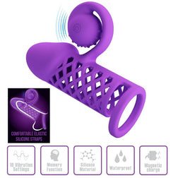 ROMANCE HARDEN MANCHE PROLONGEE POURPRE