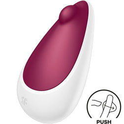 Vue de profil du stimulateur avec icône explicative pour la pression