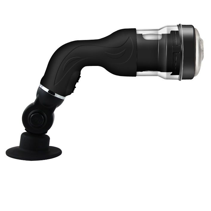 Masturbateur automatique rotatif 5 modes avec support ventouse — gros plan