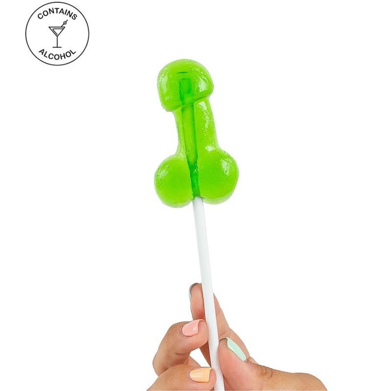 Secretplay alcoholic penis lollipop, caipirinha flavour.