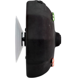 Vue latérale du minuteur étanche pour pompe avec ventouse de fixation