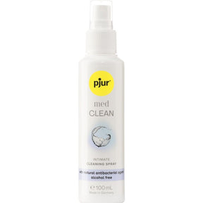 Spray nettoyant intime et sextoys sans alcool 100 ml — Med Clean · Pjur · Hygiène anale