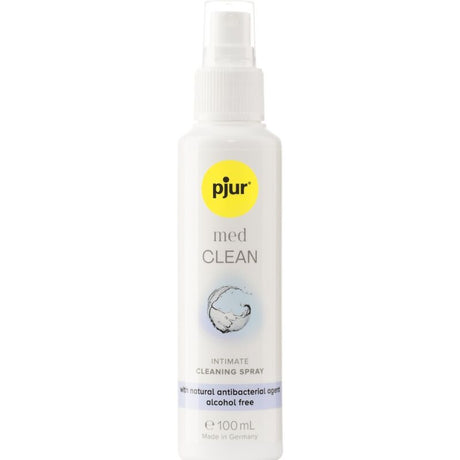 Spray nettoyant intime et sextoys sans alcool 100 ml — Med Clean · Pjur · Hygiène anale