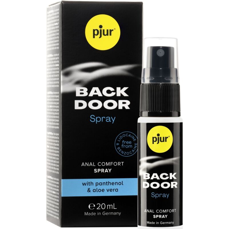 Spray relaxant anal au panthénol et aloe vera 20 ml — Pjur Back Door · Pjur · Lubs & Sprays Relaxants Anal