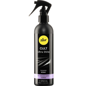 Spray brillant pour latex et caoutchouc 250 ml — Pjur Cult Ultra Shine · Pjur · Articles d'entretien
