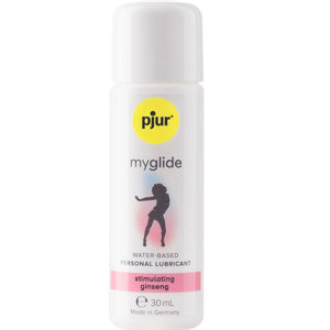 Lubrifiant base eau chauffant au gingembre 30 ml — Pjur MyGlide · Pjur · Lubrifiants aromatisés