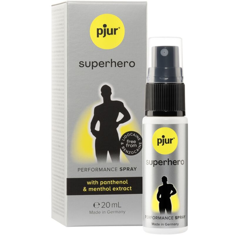Spray retardant naturel menthe et aloé 20 ml — Pjur Superhero Performance · Pjur · Sprays