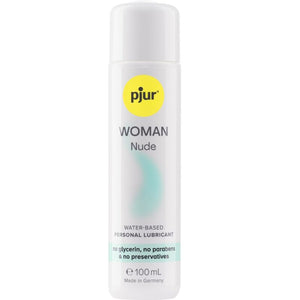 Lubrifiant eau sans glycérine ni conservateur 100 ml — Woman Nude · Pjur · Base eau