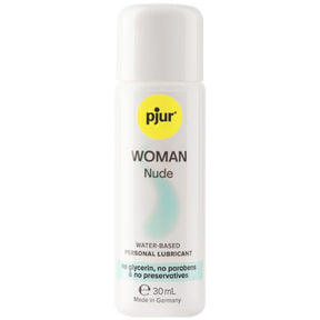 Lubrifiant eau sans glycérine ni conservateur 30 ml — Woman Nude · Pjur · Base eau