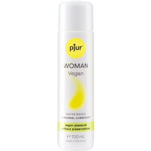 Lubrifiant eau vegan certifié sans conservateur 100 ml — Woman Vegan · Pjur · Base eau