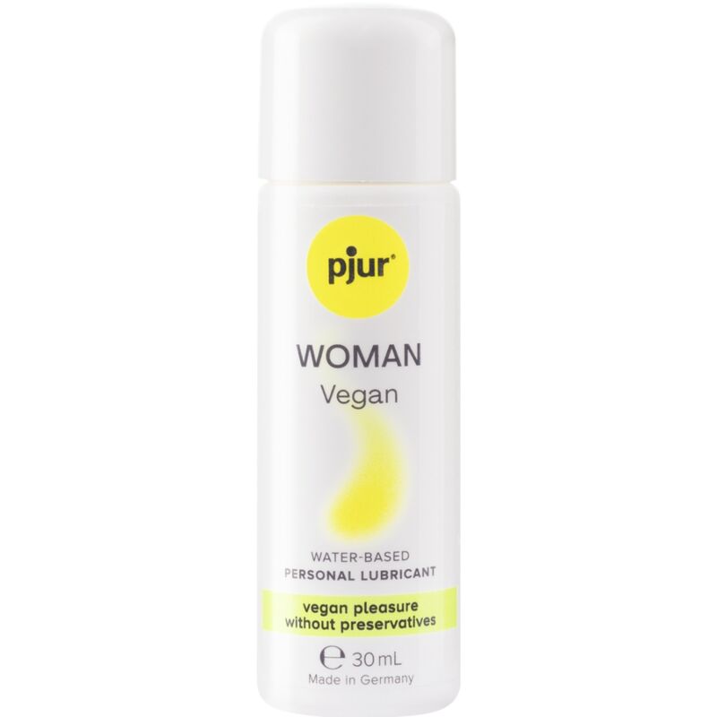 Lubrifiant base eau vegan sans conservateur 30 ml — Woman Vegan · Pjur · Lubrifiants Mono-doses