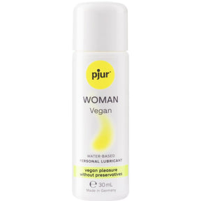 Lubrifiant base eau vegan sans conservateur 30 ml — Woman Vegan · Pjur · Lubrifiants Mono-doses