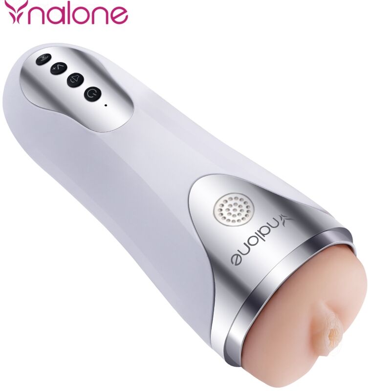 Masturbateur vibrant compact silencieux — gros plan