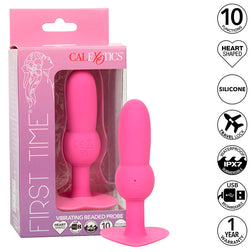 Plug anal First Time rose - vue produit principale