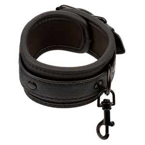CALEXOTICS NOCTURNAL CHEVILLES REGLABLES EN CUIR NOIR