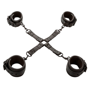 CALEXOTICS NOCTURNAL CONNECTEUR TIE HOG CUERO AJUSTABLE NOIR