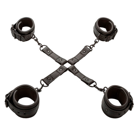 CALEXOTICS NOCTURNAL CONNECTEUR TIE HOG CUERO AJUSTABLE NOIR