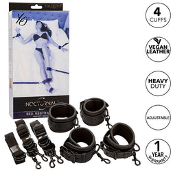 Kit de bondage pour lit avec 4 menottes — Nocturnal