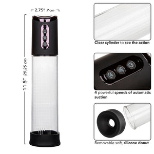 CALEXOTICS POMPE D ASPIRATION PEAK 4 VITESSES NOIRE