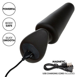 Plug vibrant effilé 10 modes — présentation