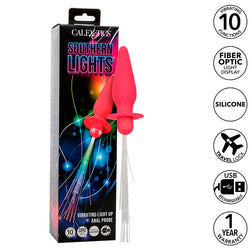 Plug vibrant lumineux fibres optiques 10 modes rose — Southern Lights · Calexotics · Plugs Vibrants