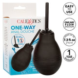 Poire douche anale noire One-Way Calexotics 216 ml, vue de face