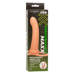 Performance Maxx Rechargeable Ribbed Dual Penetrator