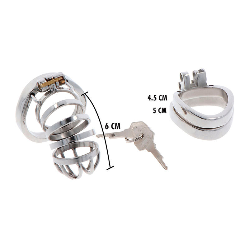 HIDDEN DESIRE EXTREME CAGE DE CHASTETE EN METAL