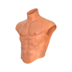 Torse masculin Alter Ego en silicone avec pectoraux et abdos