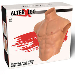 Torse masculin en silicone avec pectoraux et abdos — Alter Ego S–L