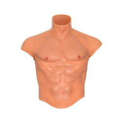 Torse masculin en silicone avec pectoraux et abdos — Alter Ego S–L