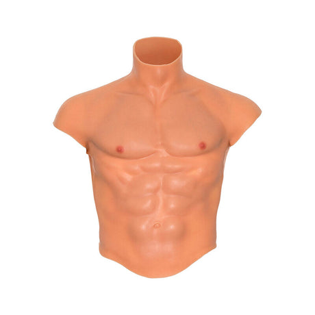 DESIR CACHE T SHIRT TORSE MASCULIN EN SILICONE ALTER EGO AVEC ESTHETIQUE DES ABS