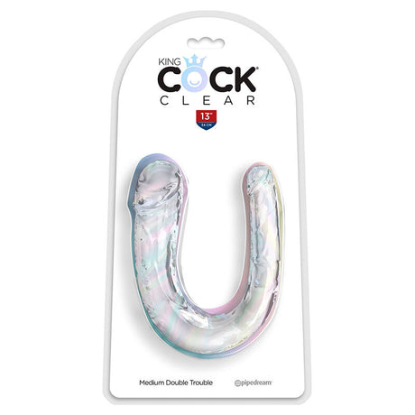 Double dong en U transparent 33 cm — emballage